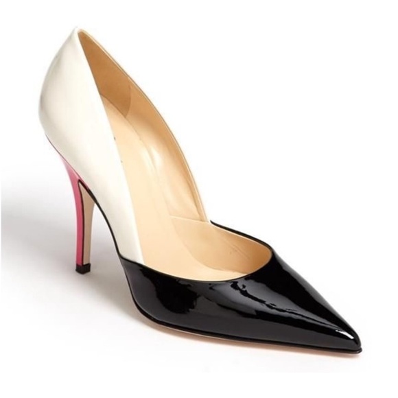 Kate Spade Black and White Heels - Picture 1 of 8